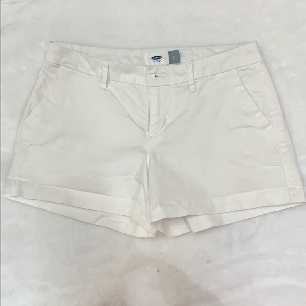 White shorts